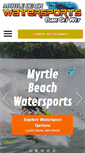 Mobile Screenshot of myrtlebeachwatersports.com